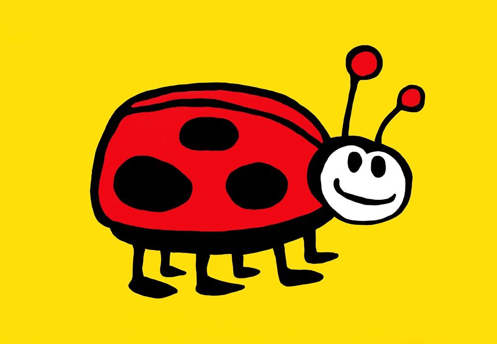Sichtschutzstreifen Tiermotiv Käfer (Rolle)