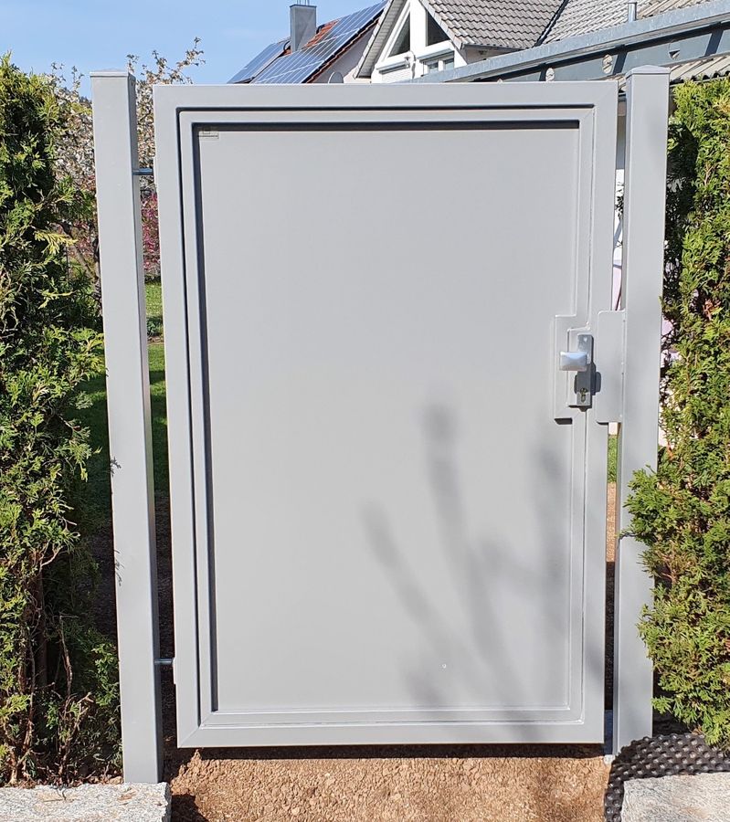 Sichtschutz Gartentor Menton Opak - Höhe 200, Breite 120cm