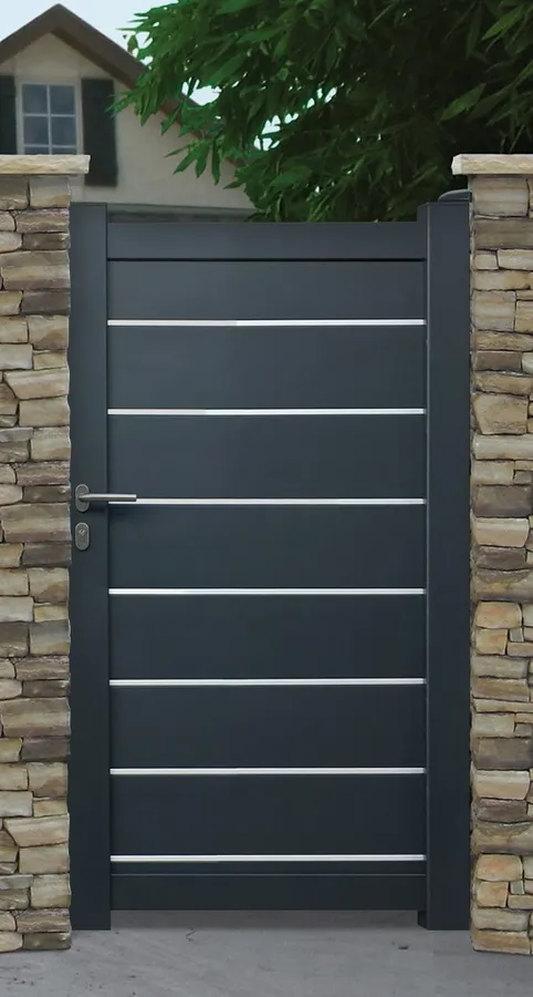 Aluminium Gartentor Nenia - Höhe 180cm, Breite 150cm