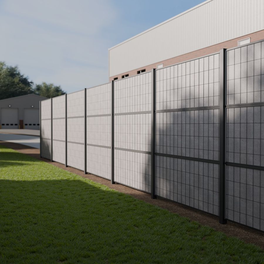 Schallschutzzaun Noisecare Eco 15dB