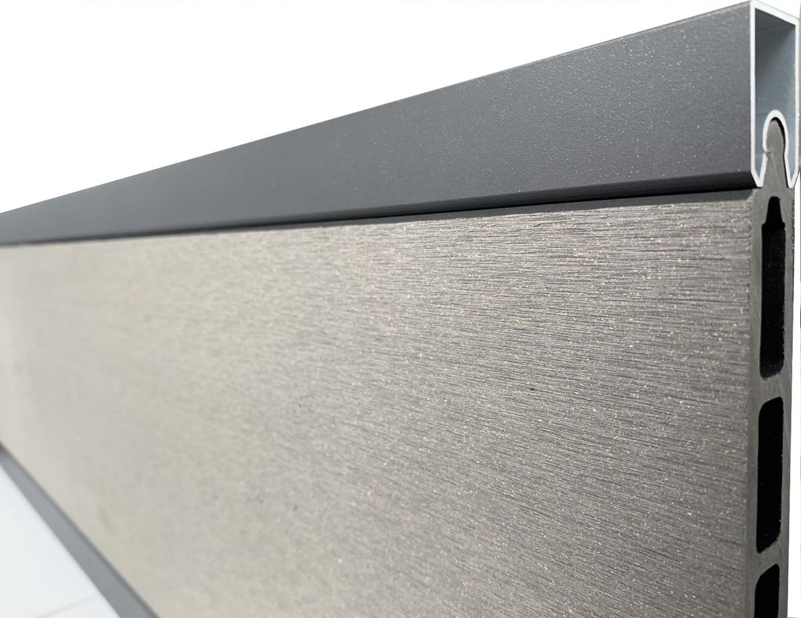 Alu Abschluss-Profil oben für Bamboo XL