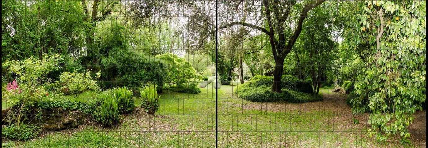 Sichtschutzstreifen Parklandschaft (5 Meter Panorama)