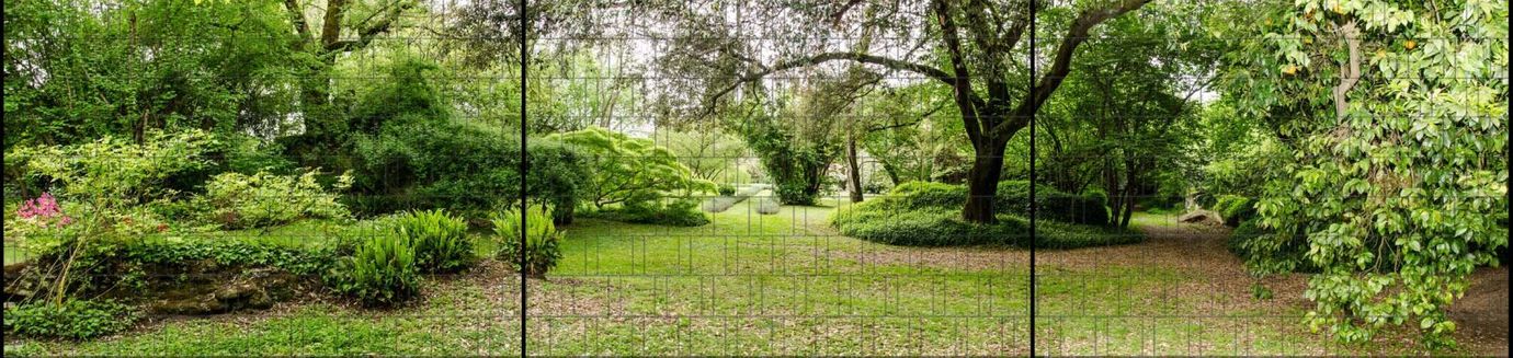 Sichtschutzstreifen Parklandschaft (7,5 Meter Panorama)