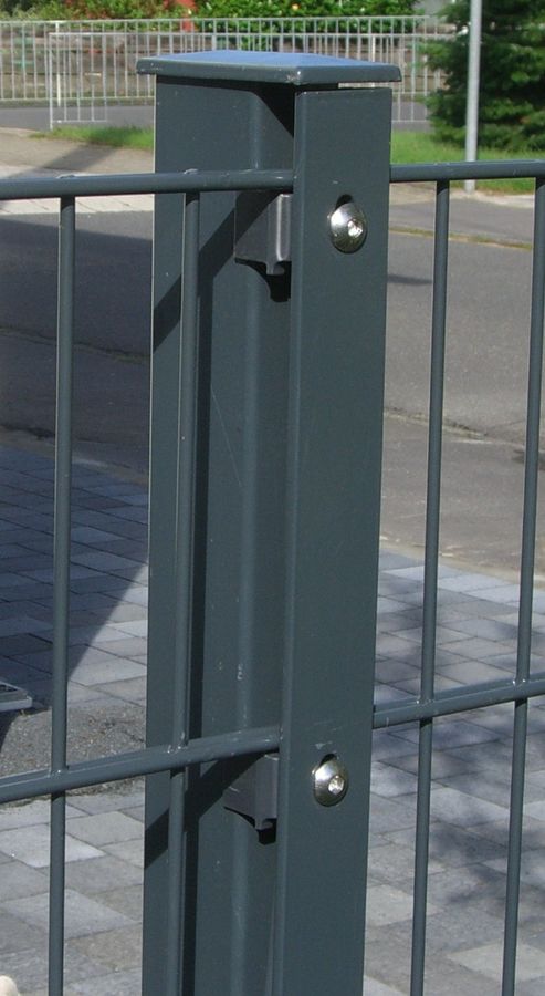 Zusatz-Zaunpfosten Secure für Komplettzaun – Bild 1