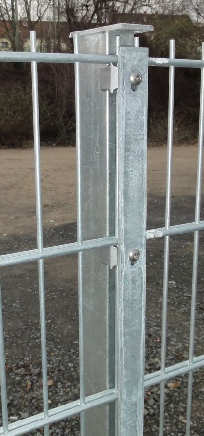 Zusatz-Zaunpfosten Secure mit Einschlaghülse für Komplettzaun – Bild 1