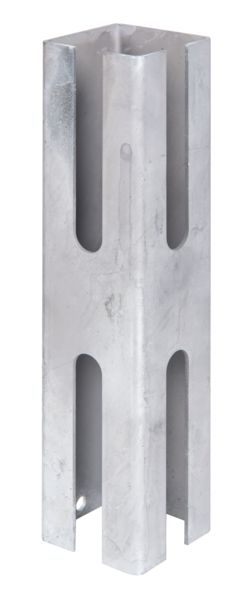 Zaunpfosten-Adapter zur Zaunerhöhung für Zaunpfosten 60x60mm