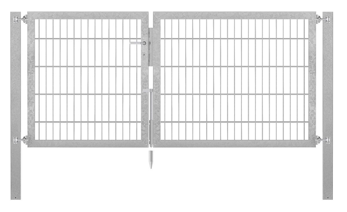 Doppeltor Profi Flexo - Höhe 100cm, Breite 225cm (asymmetrisch geteilt 100+125cm)