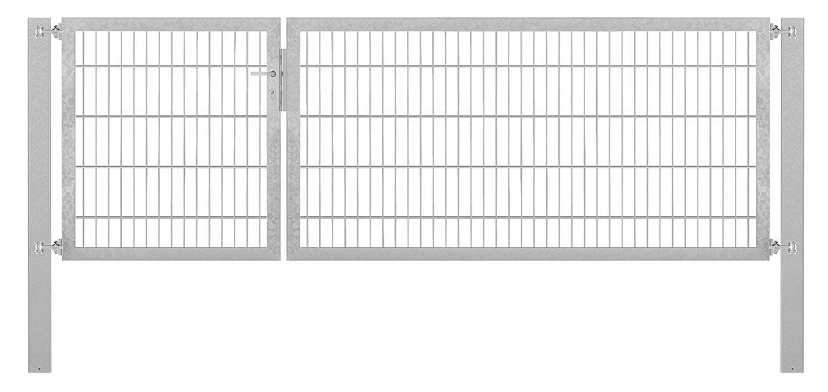 Doppeltor Profi Flexo - Höhe 100cm, Breite 300cm (asymmetrisch geteilt 100+200cm)