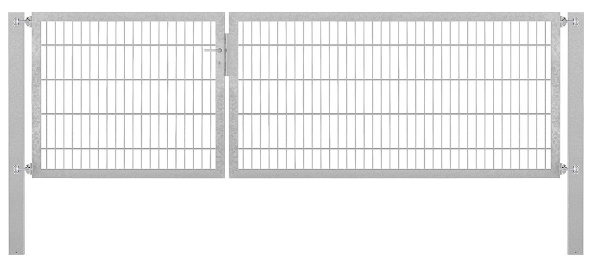 Doppeltor Profi Flexo - Höhe 100cm, Breite 325cm (asymmetrisch geteilt 125+200cm)