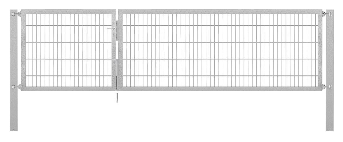 Doppeltor Profi Flexo - Höhe 100cm, Breite 375cm (asymmetrisch geteilt 125+250cm)