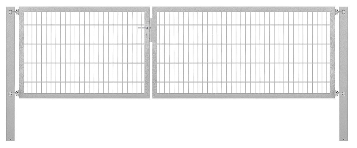 Doppeltor Profi Flexo - Höhe 100cm, Breite 350cm (asymmetrisch geteilt 150+200cm)