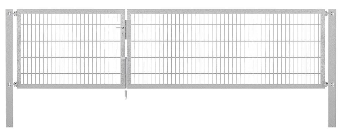 Doppeltor Profi Flexo - Höhe 100cm, Breite 400cm (asymmetrisch geteilt 150+250cm)