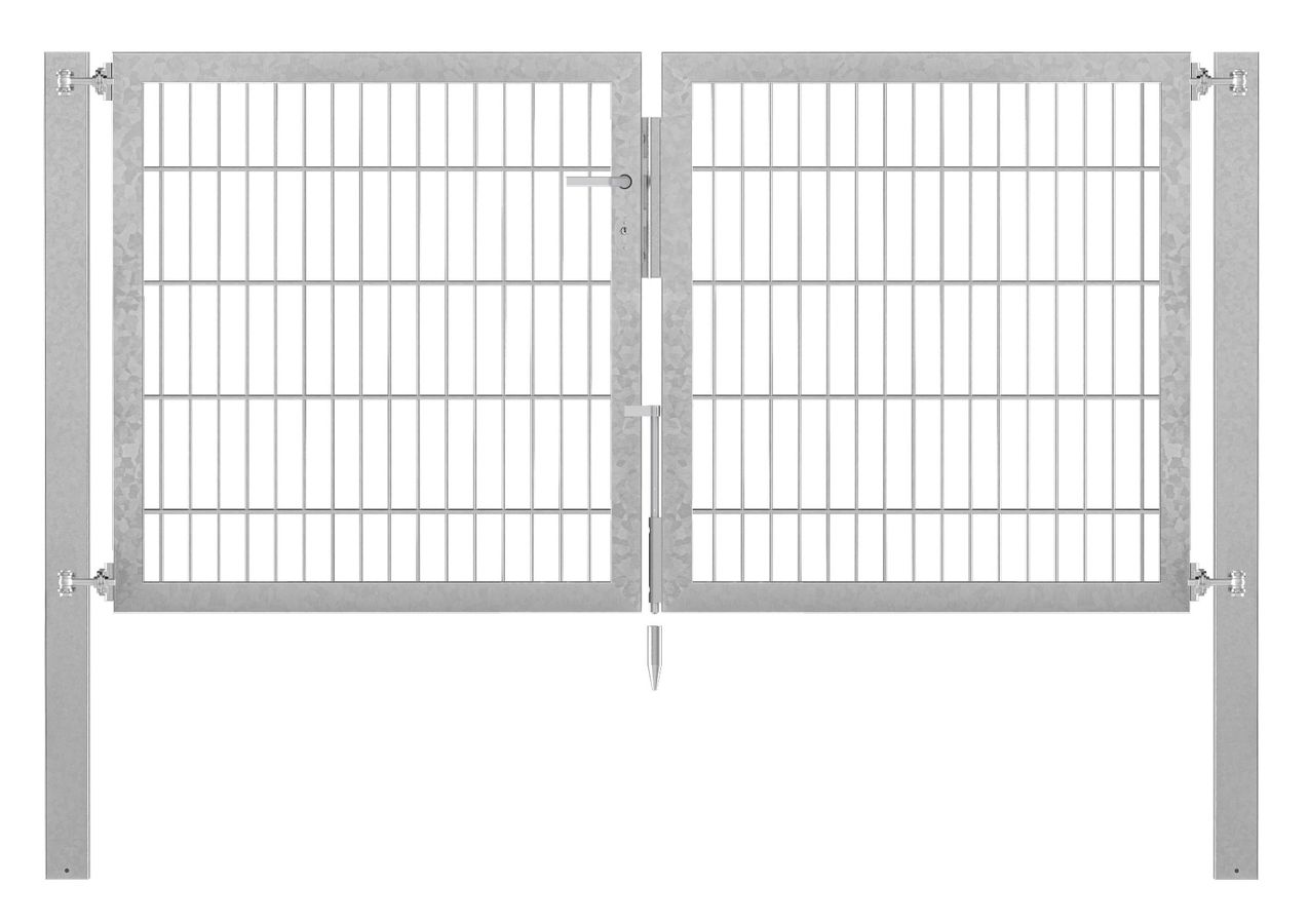 Doppeltor Profi Flexo - Höhe 100cm, Breite 200cm (mittig geteilt)