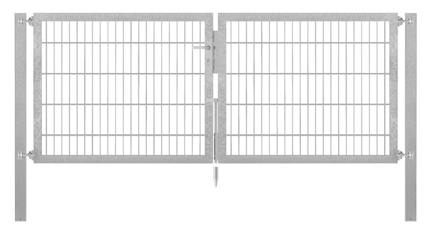 Doppeltor Profi Flexo - Höhe 100cm, Breite 250cm (mittig geteilt)