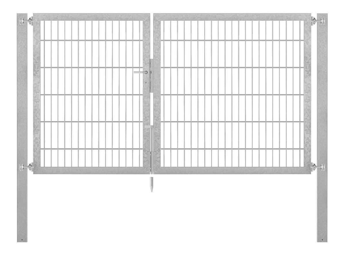 Doppeltor Profi Flexo - Höhe 120cm, Breite 225cm (asymmetrisch geteilt 100+125cm)