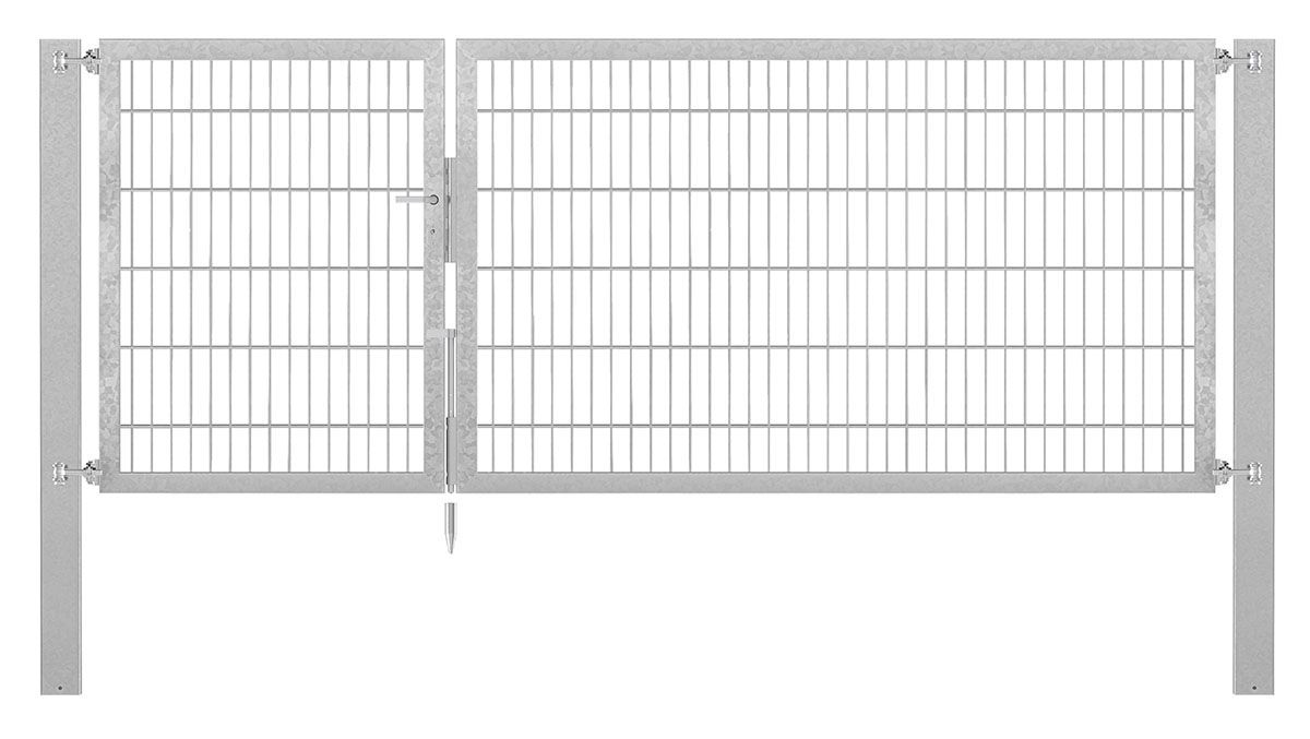 Doppeltor Profi Flexo - Höhe 120cm, Breite 300cm (asymmetrisch geteilt 100+200cm)