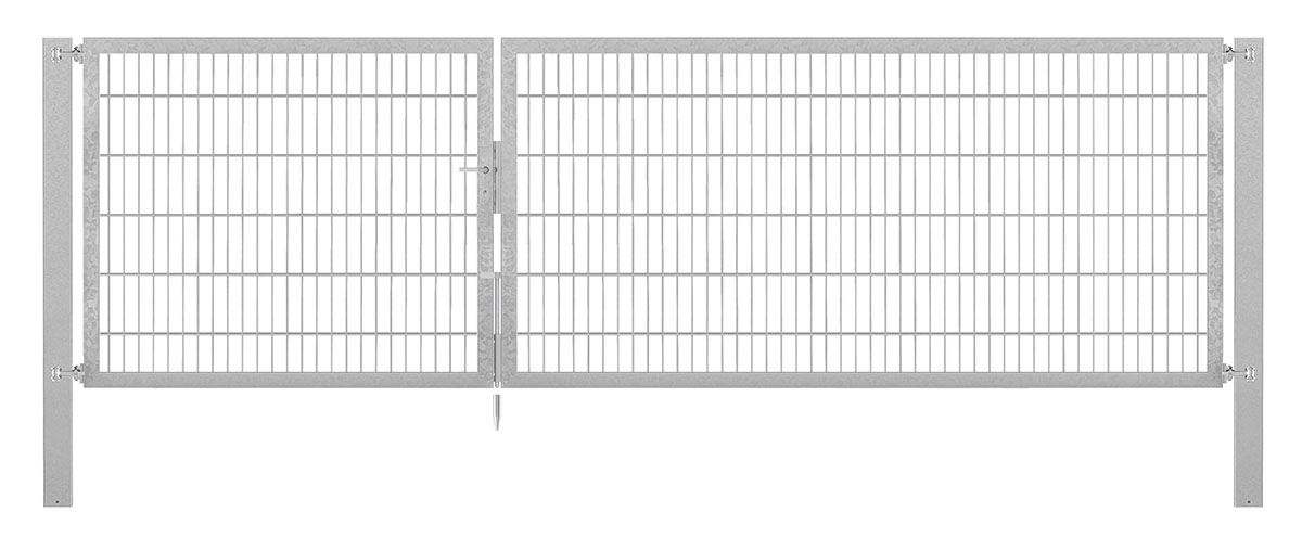 Doppeltor Profi Flexo - Höhe 120cm, Breite 350cm (asymmetrisch geteilt 100+250cm)