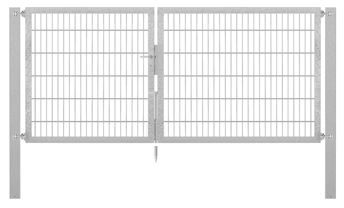 Doppeltor Profi Flexo - Höhe 120cm, Breite 275cm (asymmetrisch geteilt 125+150cm)