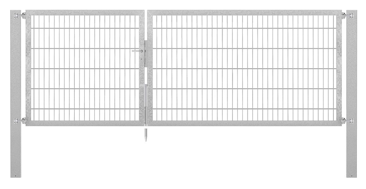 Doppeltor Profi Flexo - Höhe 120cm, Breite 325cm (asymmetrisch geteilt 125+200cm)
