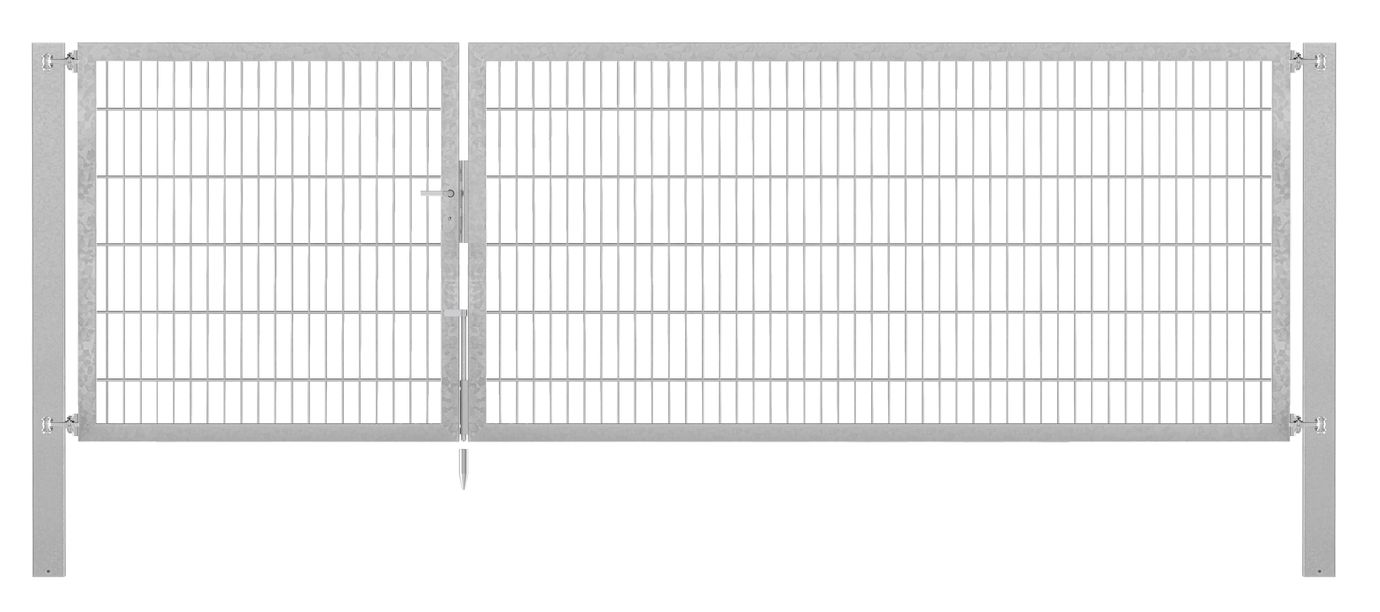 Doppeltor Profi Flexo - Höhe 120cm, Breite 375cm (asymmetrisch geteilt 125+250cm)