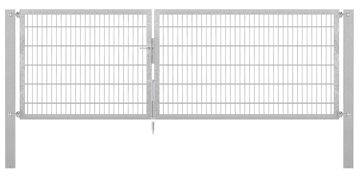 Doppeltor Profi Flexo - Höhe 120cm, Breite 350cm (asymmetrisch geteilt 150+200cm)