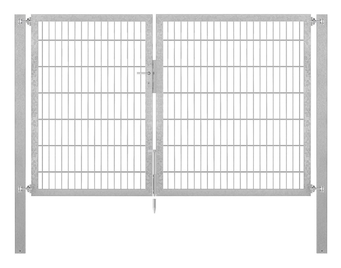 Doppeltor Profi Flexo - Höhe 140cm, Breite 225cm (asymmetrisch geteilt 100+125cm)