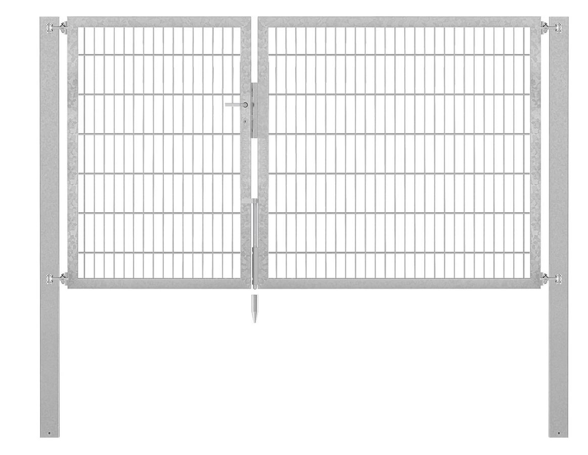 Doppeltor Profi Flexo - Höhe 140cm, Breite 250cm (asymmetrisch geteilt 100+150cm)