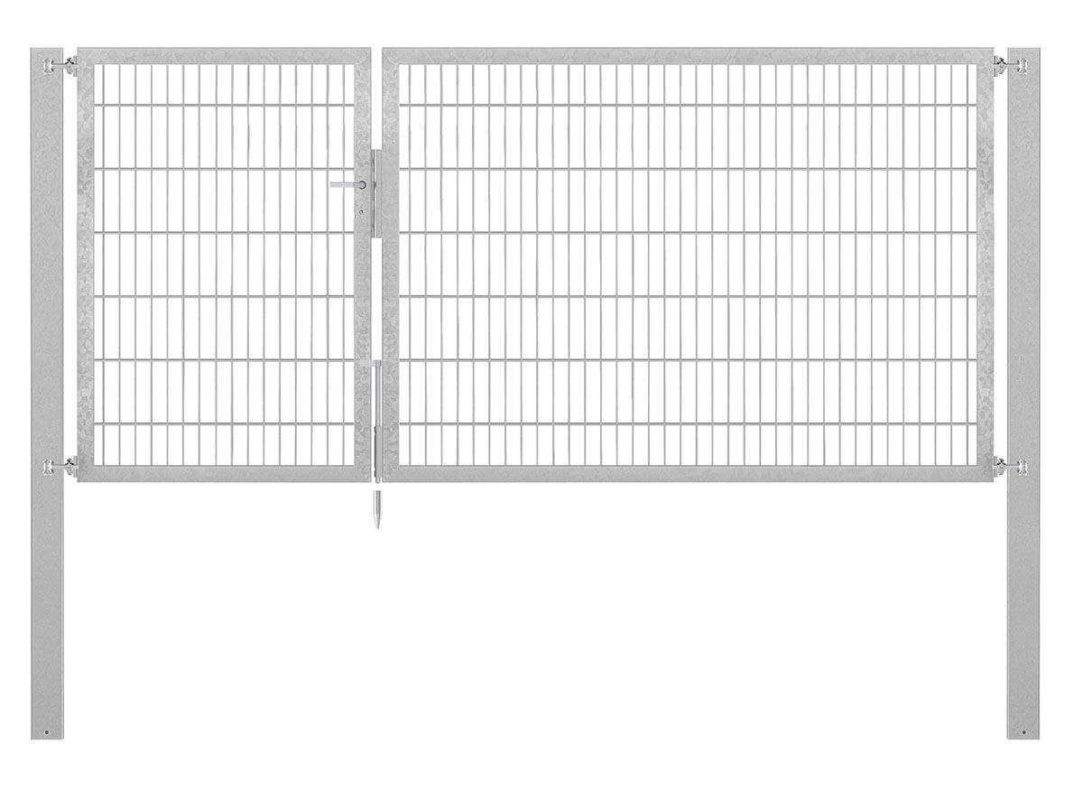 Doppeltor Profi Flexo - Höhe 140cm, Breite 300cm (asymmetrisch geteilt 100+200cm)