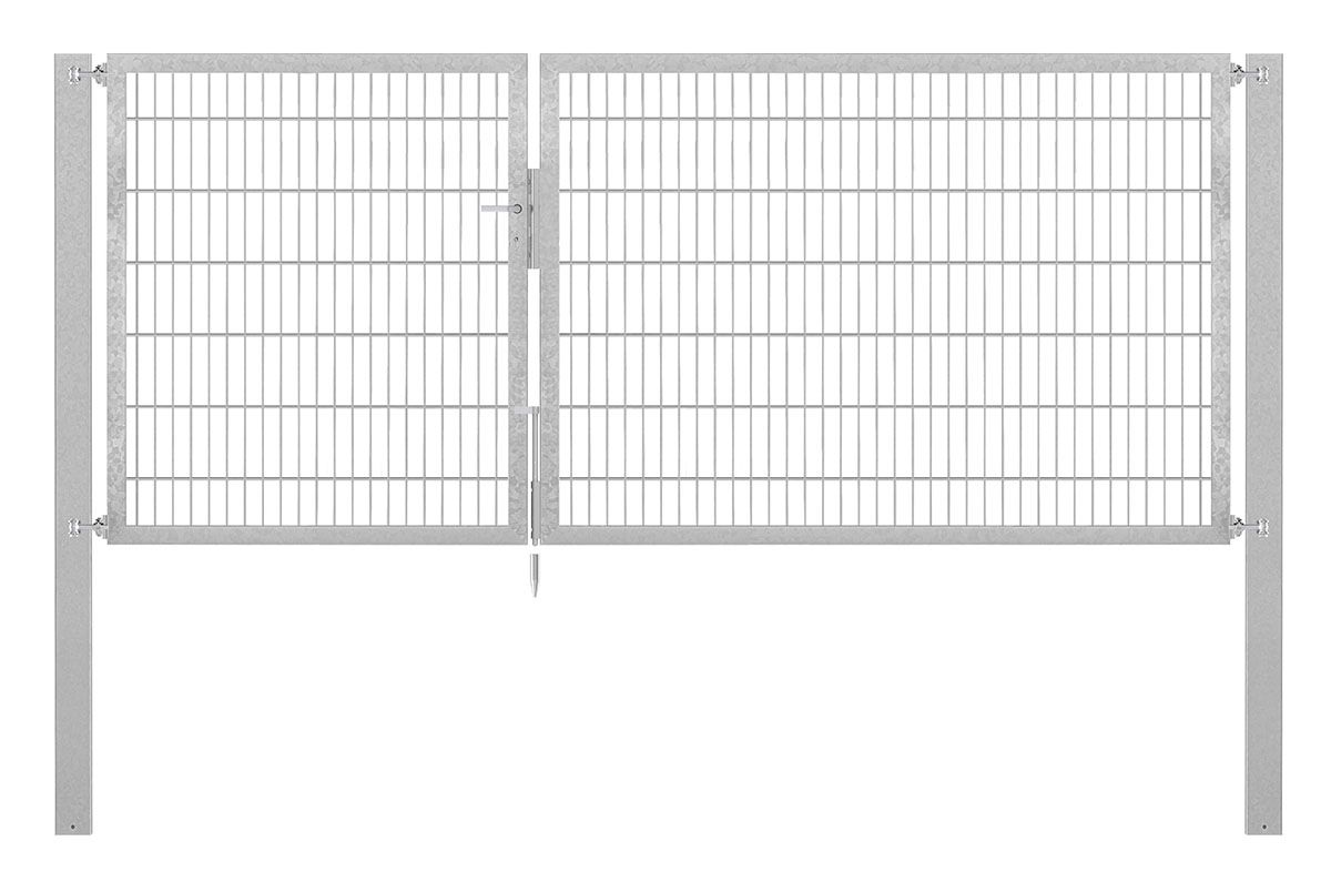 Doppeltor Profi Flexo - Höhe 140cm, Breite 325cm (asymmetrisch geteilt 125+200cm)