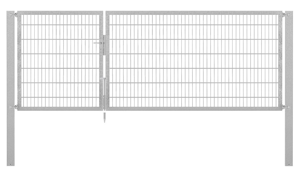 Doppeltor Profi Flexo - Höhe 140cm, Breite 375cm (asymmetrisch geteilt 125+250cm)