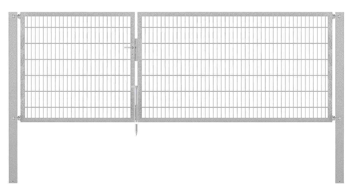 Doppeltor Profi Flexo - Höhe 140cm, Breite 400cm (asymmetrisch geteilt 150+250cm)