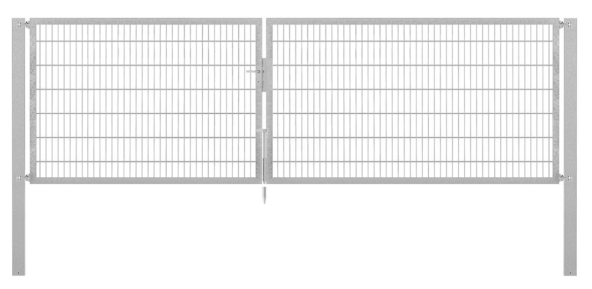 Doppeltor Profi Flexo - Höhe 140cm, Breite 450cm (asymmetrisch geteilt 200+250cm)