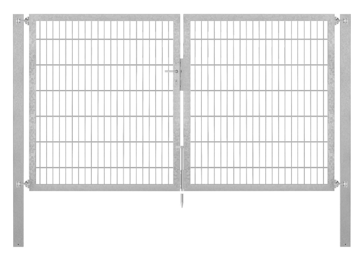 Doppeltor Profi Flexo - Höhe 140cm, Breite 250cm (mittig geteilt)