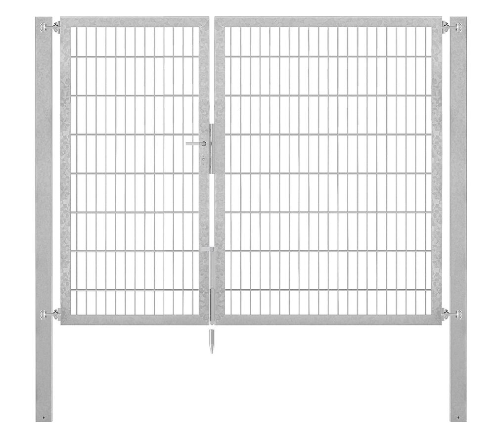 Doppeltor Profi Flexo - Höhe 160cm, Breite 225cm (asymmetrisch geteilt 100+125cm)