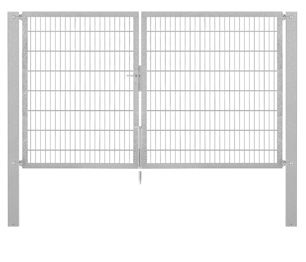 Doppeltor Profi Flexo - Höhe 160cm, Breite 275cm (asymmetrisch geteilt 125+150cm)