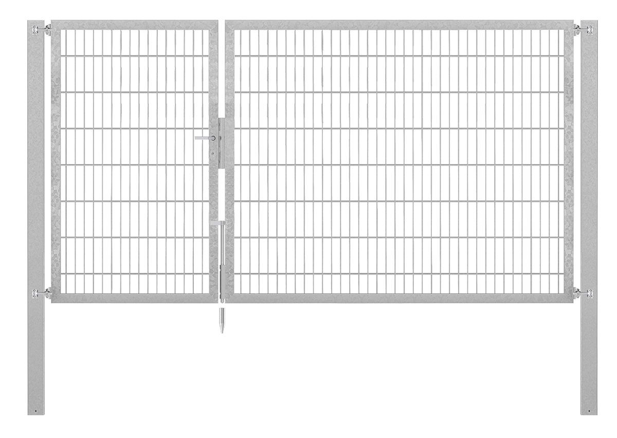 Doppeltor Profi Flexo - Höhe 180cm, Breite 300cm (asymmetrisch geteilt 100+200cm)