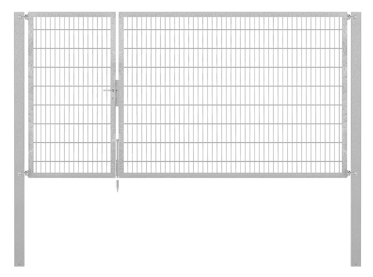 Doppeltor Profi Flexo - Höhe 180cm, Breite 350cm (asymmetrisch geteilt 100+250cm)