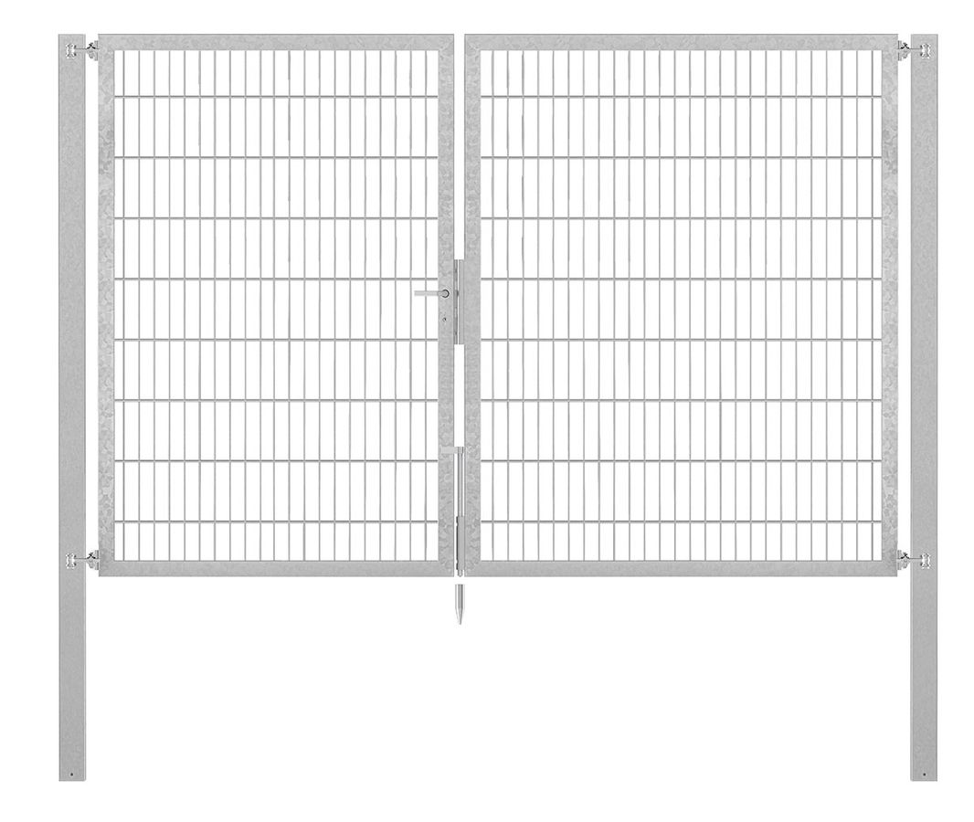 Doppeltor Profi Flexo - Höhe 180cm, Breite 275cm (asymmetrisch geteilt 125+150cm)