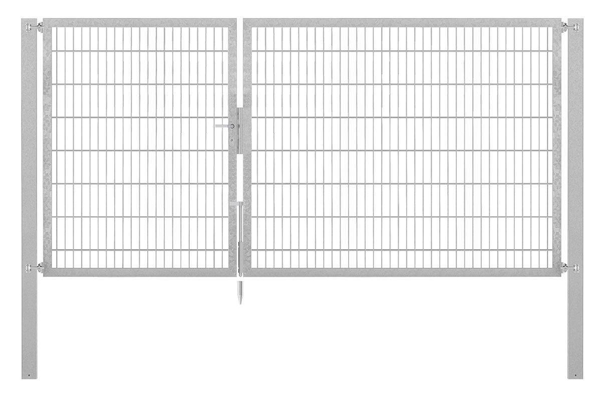 Doppeltor Profi Flexo - Höhe 180cm, Breite 325cm (asymmetrisch geteilt 125+200cm)