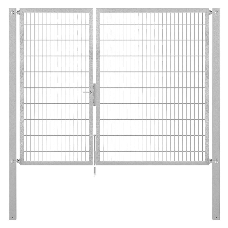 Doppeltor Profi Flexo - Höhe 200cm, Breite 250cm (asymmetrisch geteilt 100+150cm)