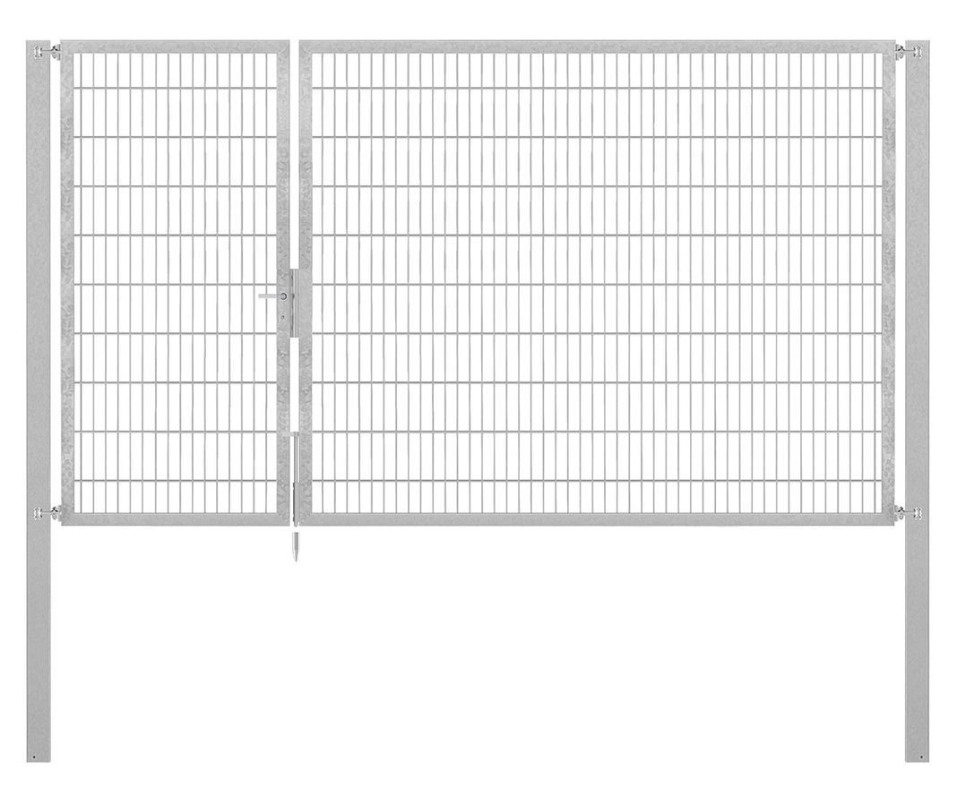 Doppeltor Profi Flexo - Höhe 200cm, Breite 350cm (asymmetrisch geteilt 100+250cm)