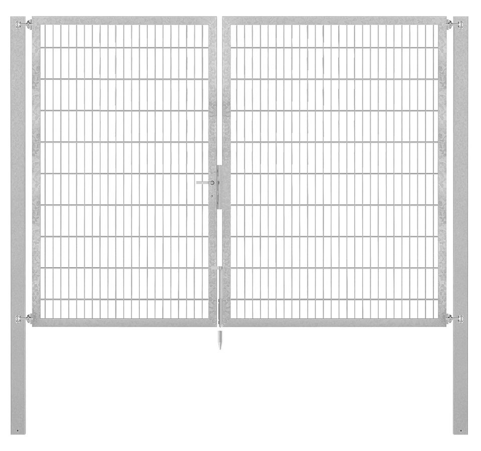 Doppeltor Profi Flexo - Höhe 200cm, Breite 275cm (asymmetrisch geteilt 125+150cm)