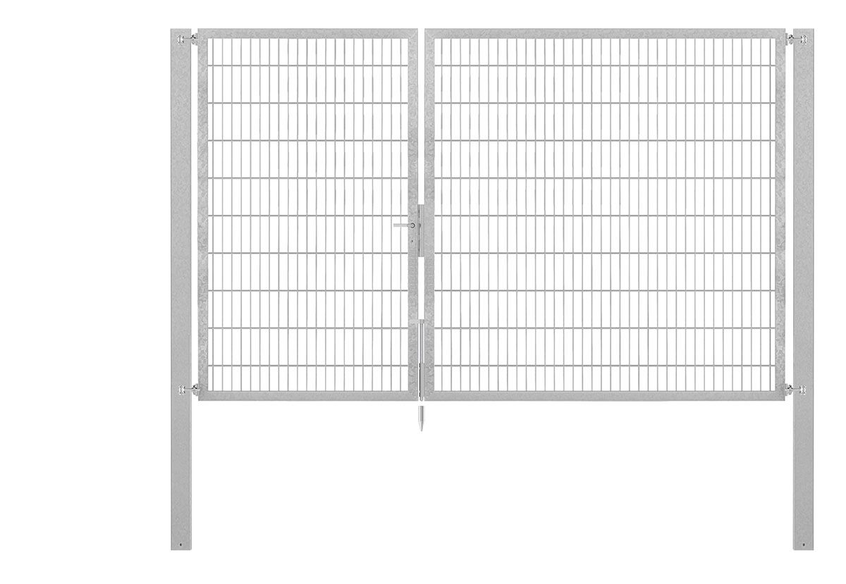 Doppeltor Profi Flexo - Höhe 200cm, Breite 325cm (asymmetrisch geteilt 125+200cm)