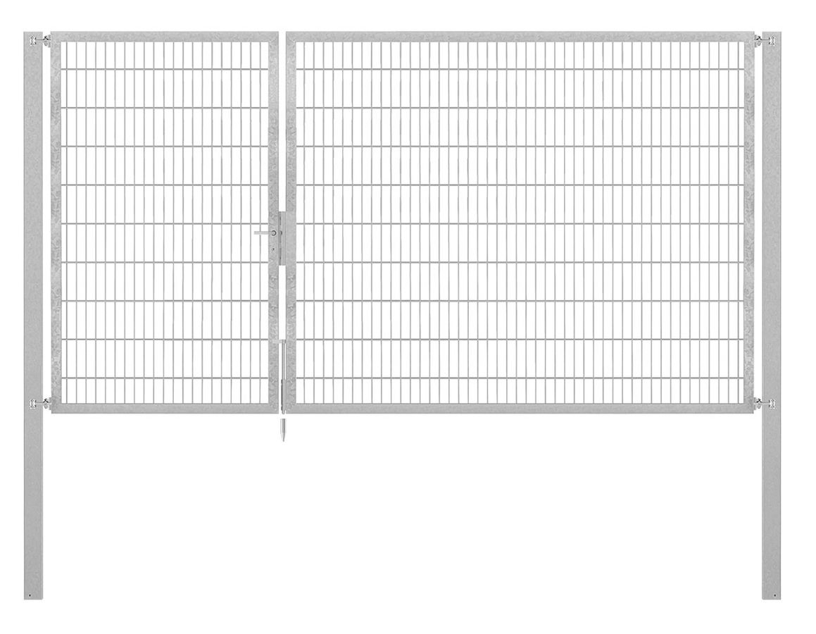 Doppeltor Profi Flexo - Höhe 200cm, Breite 375cm (asymmetrisch geteilt 125+250cm)