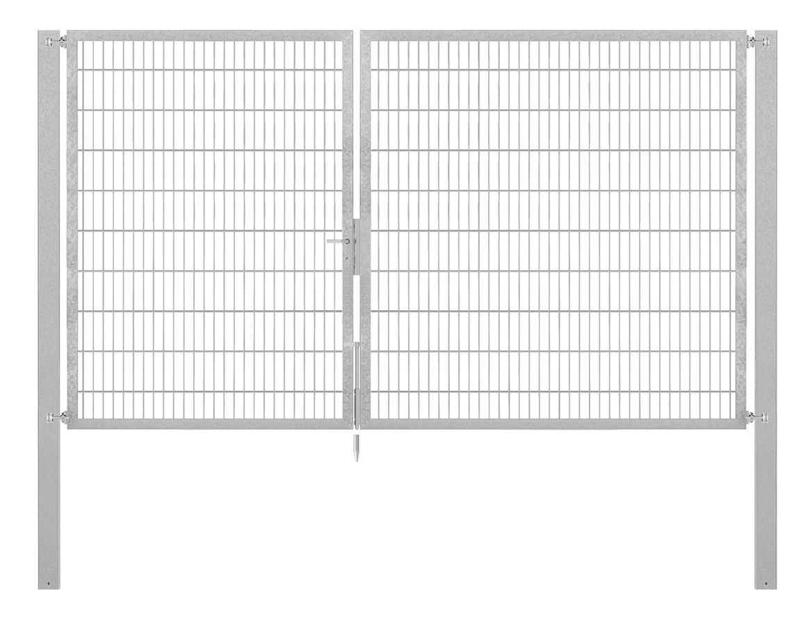 Doppeltor Profi Flexo - Höhe 200cm, Breite 350cm (asymmetrisch geteilt 150+200cm)