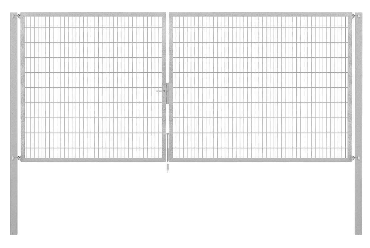 Doppeltor Profi Flexo - Höhe 200cm, Breite 450cm (asymmetrisch geteilt 200+250cm)