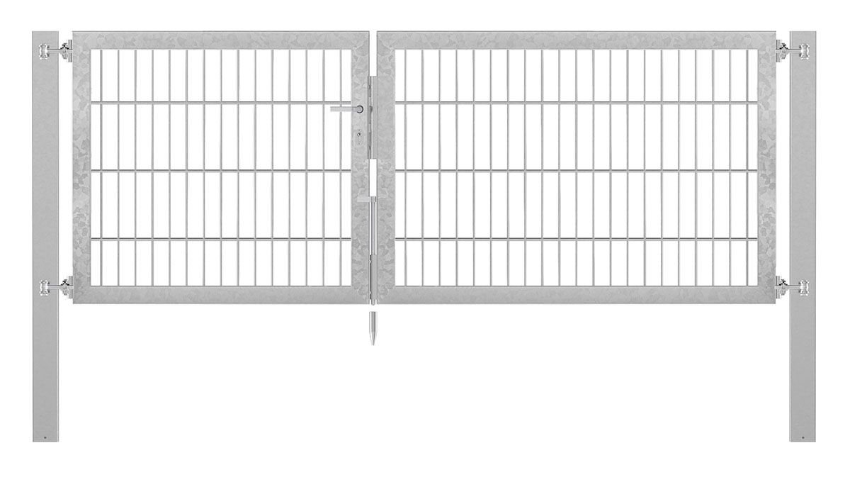 Doppeltor Profi Flexo - Höhe 80cm, Breite 225cm (asymmetrisch geteilt 100+125cm)