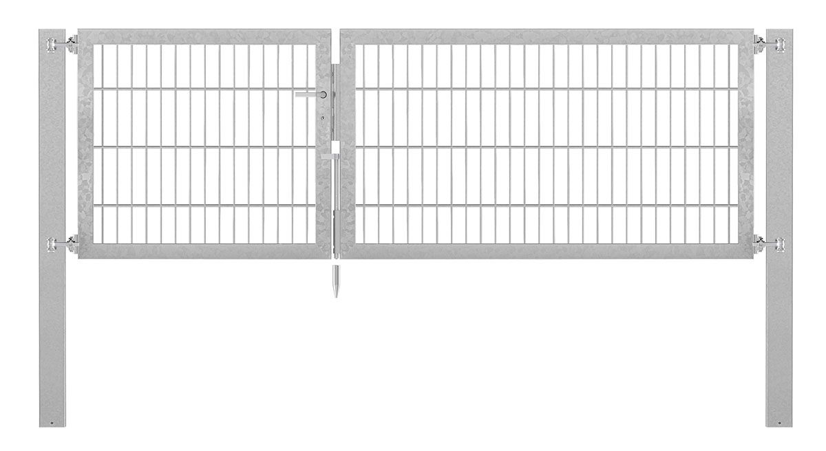 Doppeltor Profi Flexo - Höhe 80cm, Breite 250cm (asymmetrisch geteilt 100+150cm)