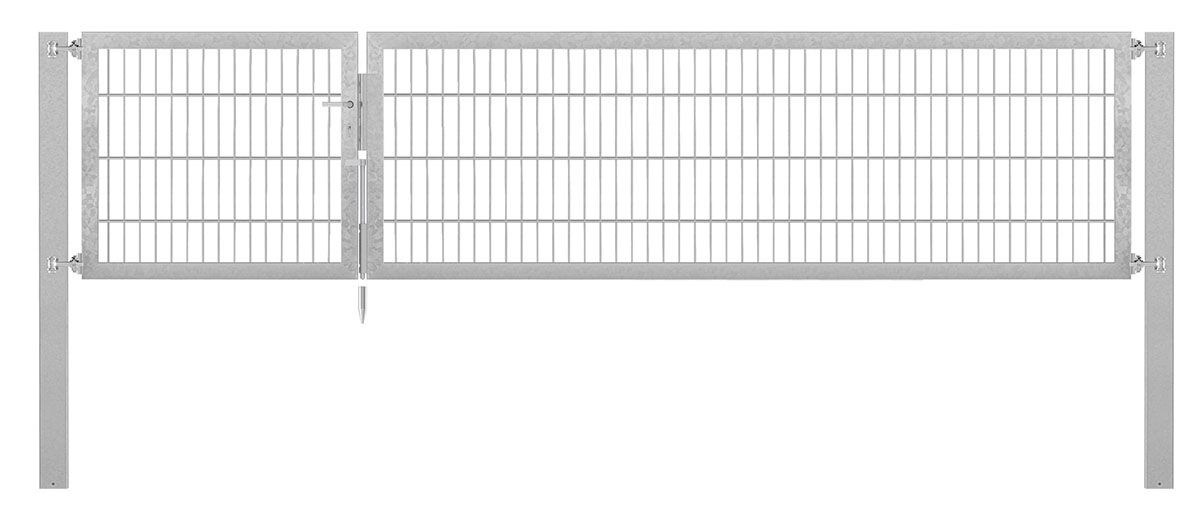 Doppeltor Profi Flexo - Höhe 80cm, Breite 350cm (asymmetrisch geteilt 100+250cm)