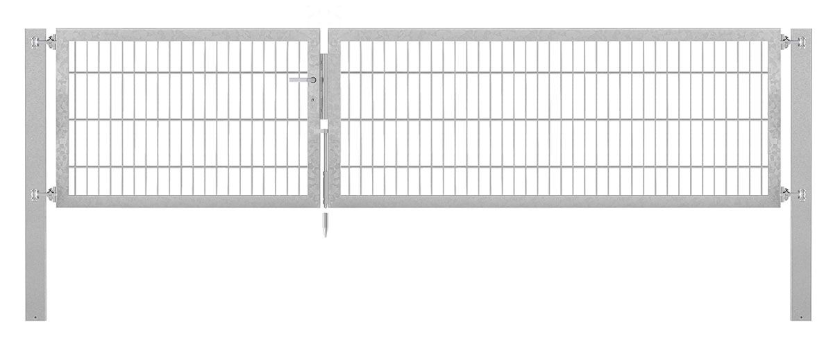 Doppeltor Profi Flexo - Höhe 80cm, Breite 325cm (asymmetrisch geteilt 125+200cm)